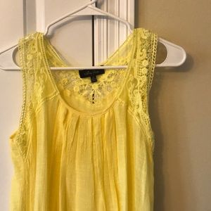 Flowy yellow top